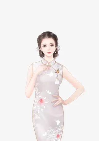 小说 女 旗袍免抠