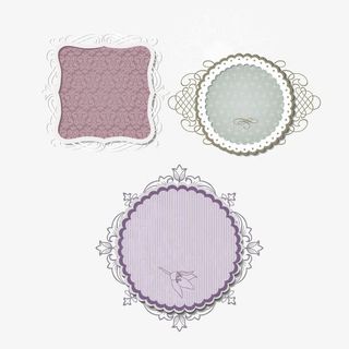 欧式简历文字框免抠