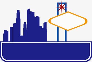 城市背景北京剪影元素