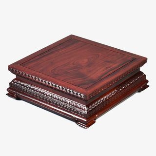 长方形木架佛具免抠