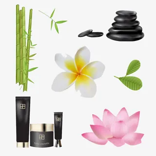 美容SPA广告素材免抠