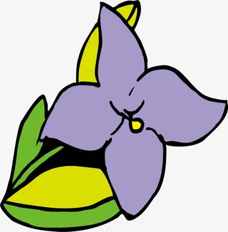 漂亮的小花朵素材图片免抠