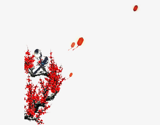 梅花元素免抠