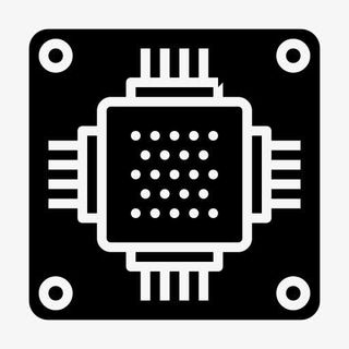 芯片电路IC集成电路微芯片微处免抠