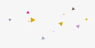 彩色三角形不规则图免抠