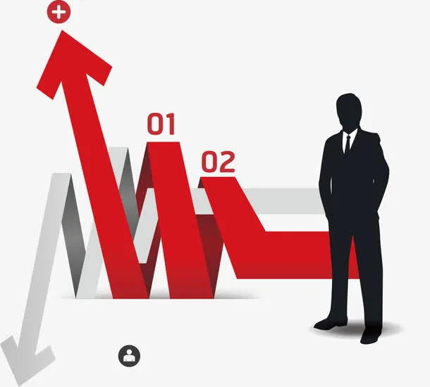 箭头数据分析免抠