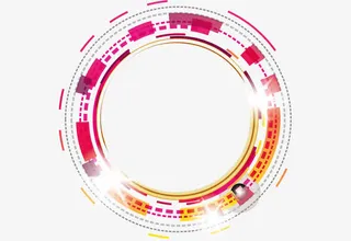 科技简约创意几何元素免抠