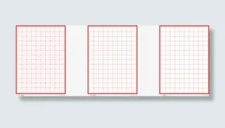 硬笔书法内页排版素材免抠