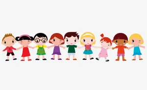 儿通，卡通小人，小孩，幼儿园免抠
