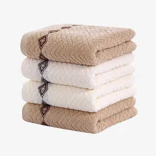 家用毛巾整齐折叠免抠