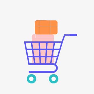 装货的购物车免抠