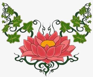 莲花出污泥而不染免抠