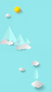 卡通元素H5背景高清