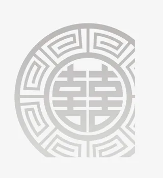 唯美精美中国风复古双喜花纹底纹免抠