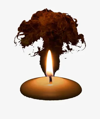 地震祈福蜡烛背景