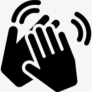 拍的手图标免抠