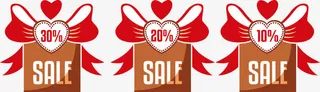 促销价格优惠标签免抠