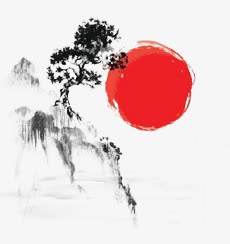 落日免抠