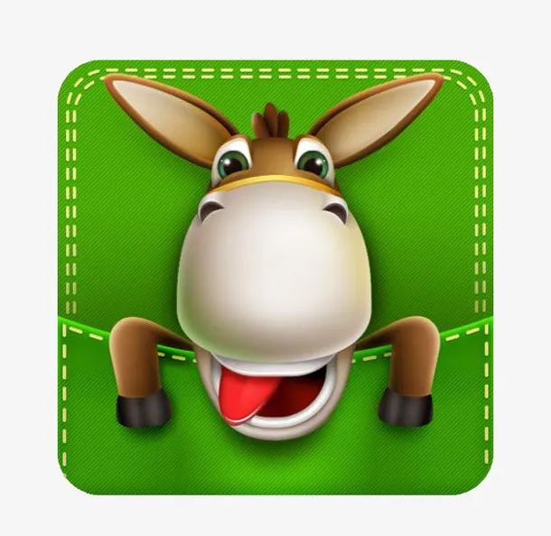 扁平赶集网app图标免抠