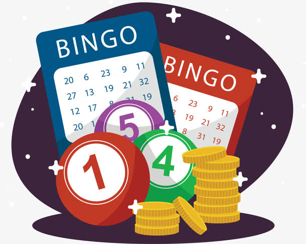 矢量手绘彩票免抠