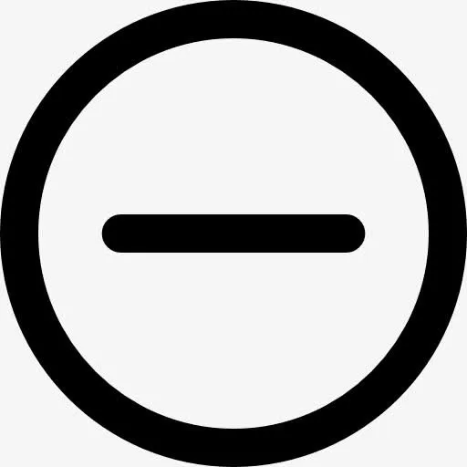 减去按钮图标免抠