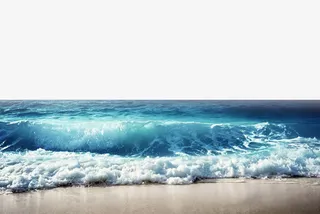 唯美大海景色免抠