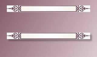 创意合成复古花卉边框免抠