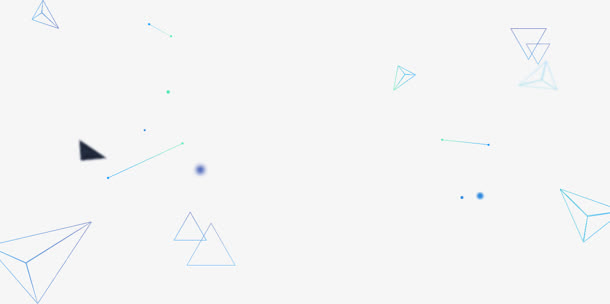 三角几何立体块背景图