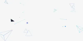 三角几何立体块背景图