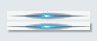 梦幻蓝色闪光免抠