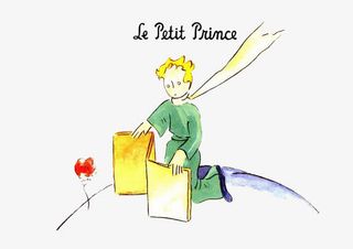 手绘小王子免抠