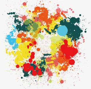 背景装饰图案 海报背景 彩绘