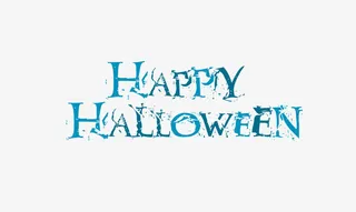 万圣节字体免抠