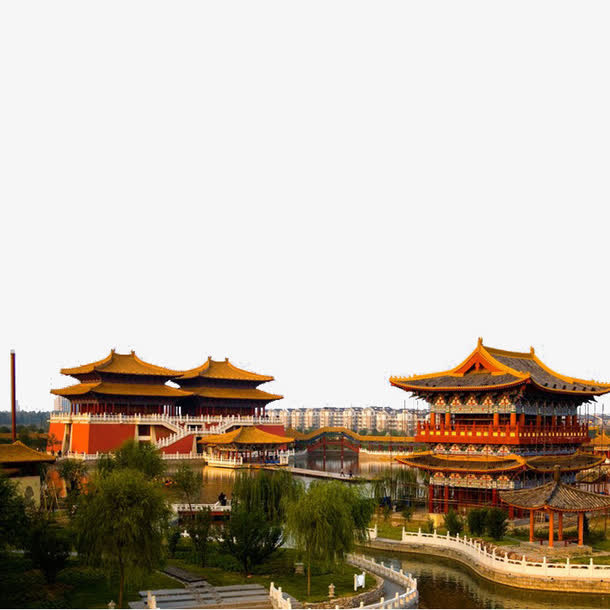 开封古城免抠