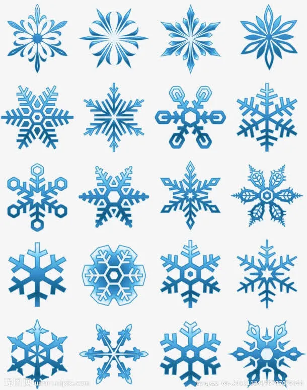 雪花免抠