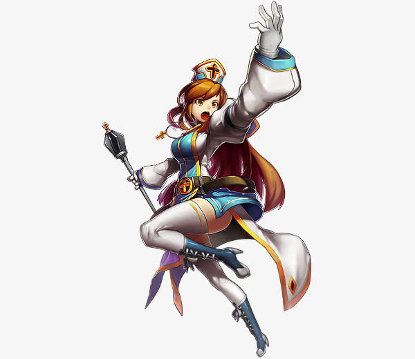 护士装魔导少女免抠
