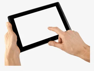 操作触摸平板免抠