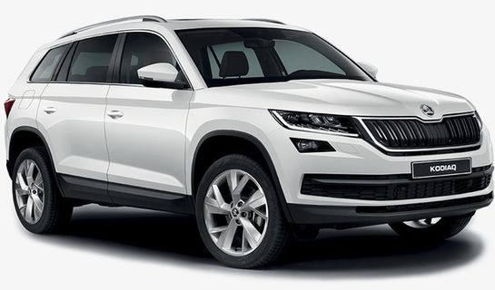 实物斯柯达白色汽车免抠免抠