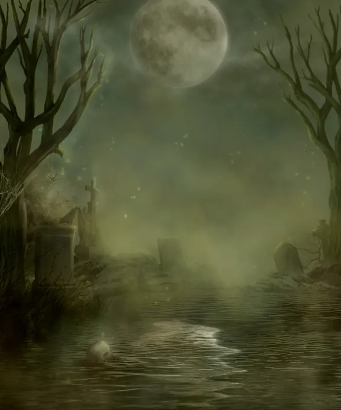 魔幻诡异夜晚背景高清