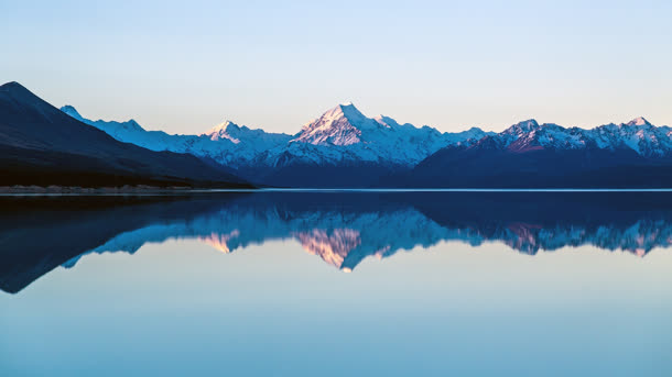 湖光山色自然风景免抠