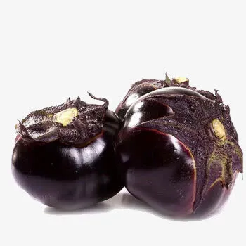 紫圆茄子免抠