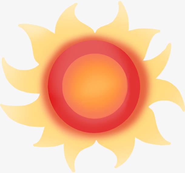 夏日太阳素材免抠
