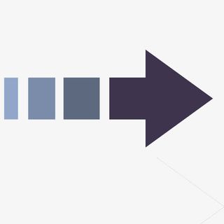 重点标注渐变箭头免抠