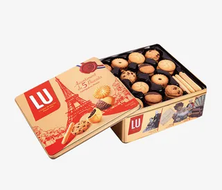 礼盒装曲奇饼干素材免抠