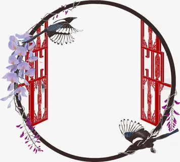 开窗鸟语花香免抠 开窗鸟语花香免抠