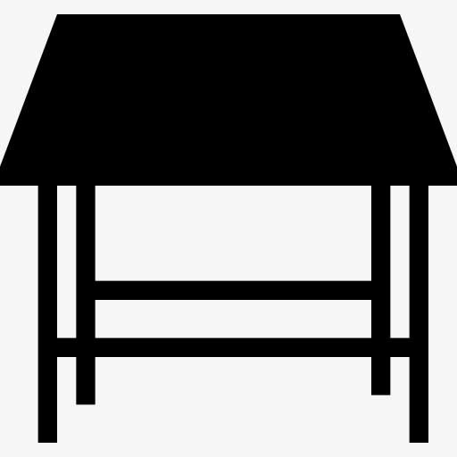 工作室表剪影透视图标免抠