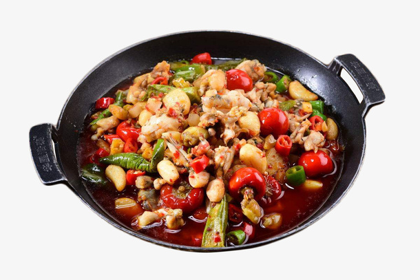 特色赣菜麻辣牛蛙免抠