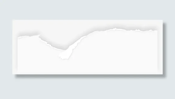 撕破的纸张矢量免抠