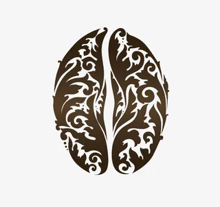 咖啡豆底纹免费下载免抠