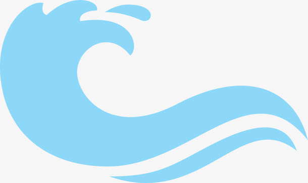 海面浪花图标免抠